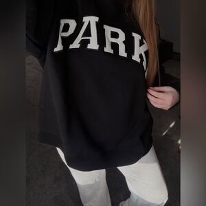 Parke black mockneck